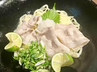 すだち豚しゃぶおろしぶっかけうどん
